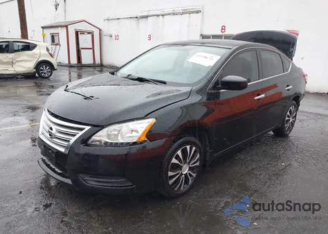 2015 Nissan Sentra S из США, поврежденный, VIN 3N1AB7AP2FY338262